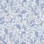 Batist Baumwolle Persisch Blau - Ribes y Casals