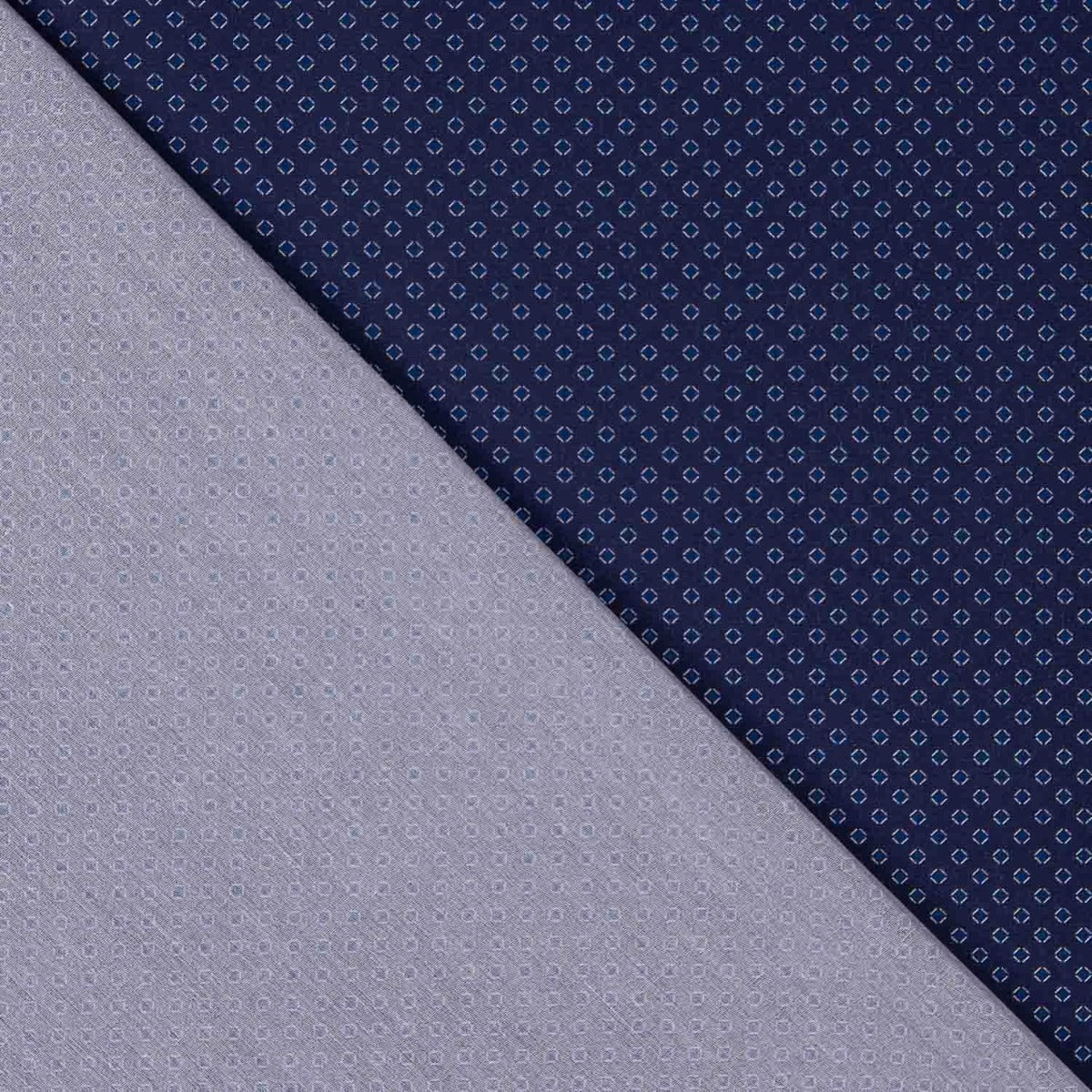 Popeline Venecia Hemd T-shirt Marine - Ribes y Casals