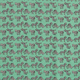 Zebra Baumwolle Grün - Ribes y Casals
