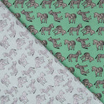 Zebra Baumwolle Grün - Ribes y Casals