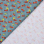 Patchwork Dark Vichy Cherry Baumwolle - Ribes y Casals