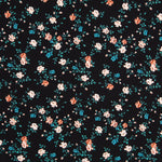 Cretona Cotton Mini Schwarz - Ribes y Casals