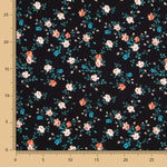 Cretona Cotton Mini Schwarz - Ribes y Casals