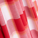 Baumwolle Madras Square Rot - Ribes y Casals
