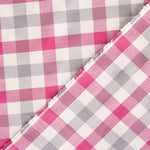 Tischtuch Baumwolle Tischtuch Rosa-Grau Quadrate - Ribes y Casals