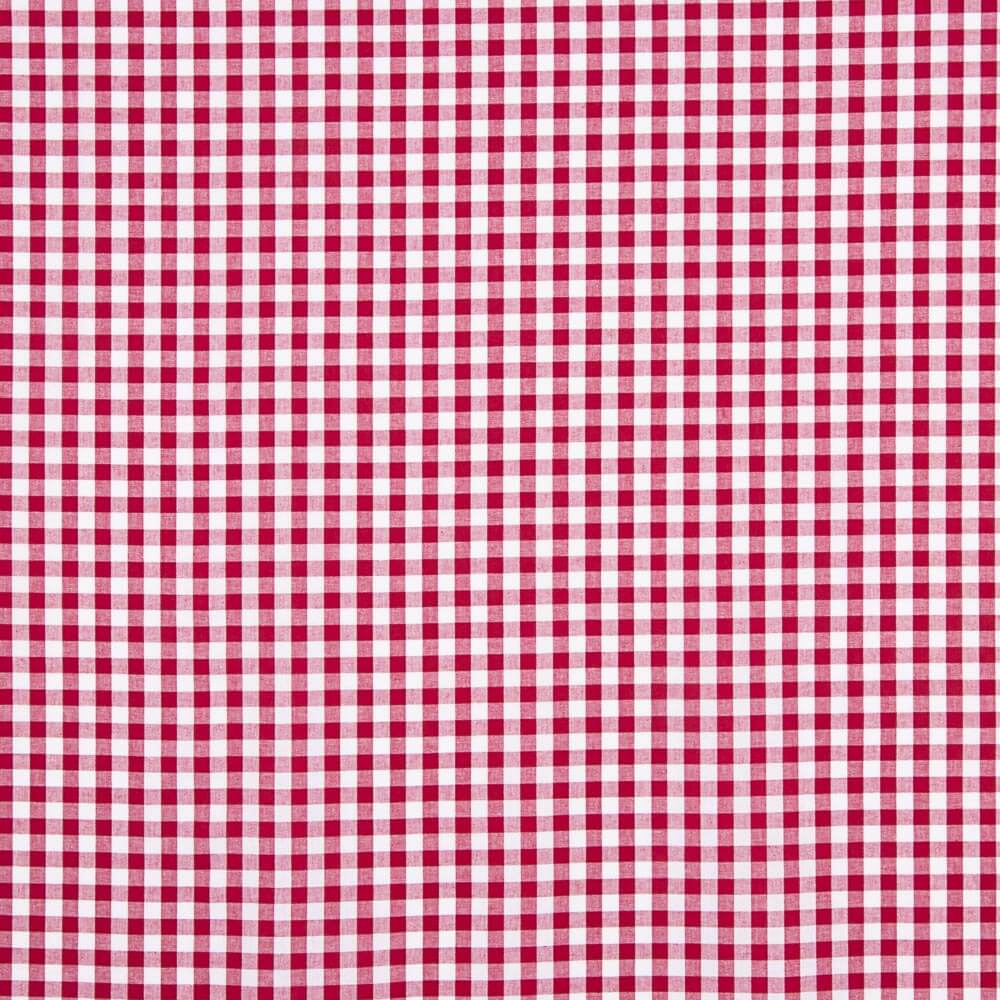 Baumwolle Vichy Square Rot - Ribes y Casals