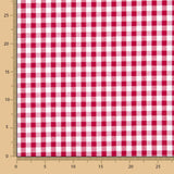 Baumwolle Vichy Square Rot - Ribes y Casals