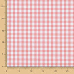Baumwolle Vichy Rosa Quadrat Baumwolle - Ribes y Casals