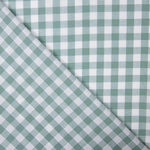 Cotton Vichy Square Baumwolle Salbei Grün - Ribes y Casals
