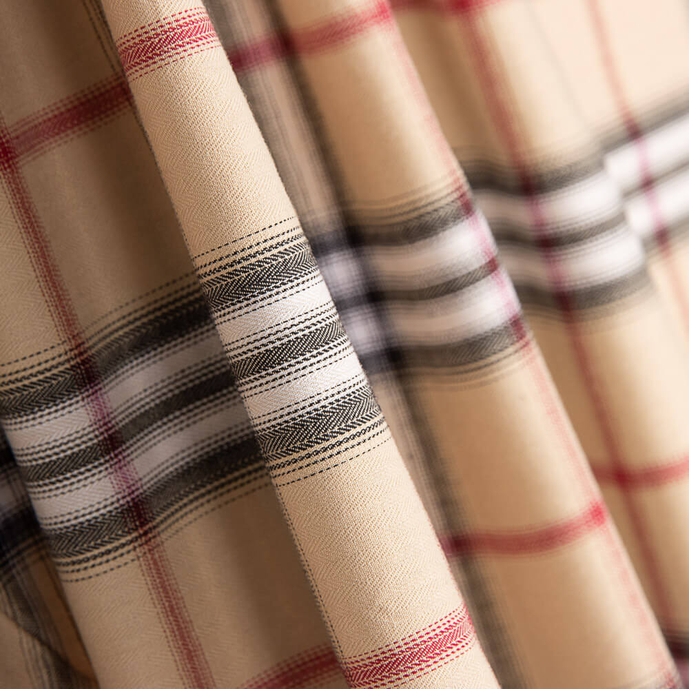 Baumwolle Maxi Square Baumwolle Beige - Ribes y Casals