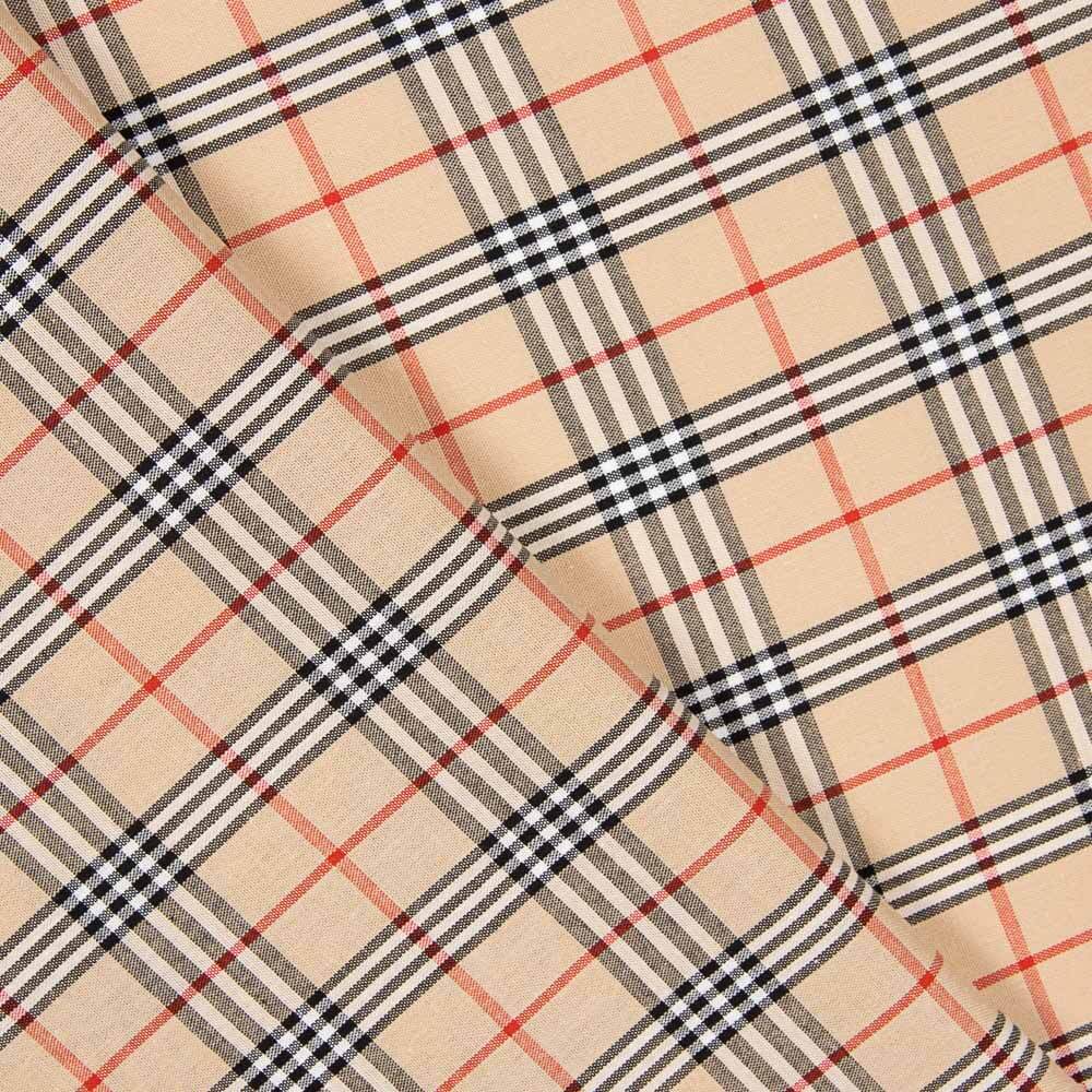 Voile Baumwolle Mini Beige Square - Ribes y Casals