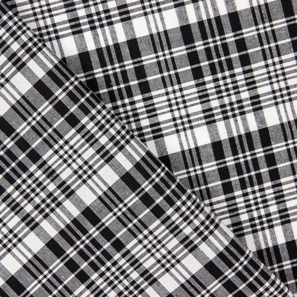 Rustikale Baumwolle Multi Square Schwarz - Ribes y Casals
