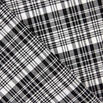 Rustikale Baumwolle Multi Square Schwarz - Ribes y Casals