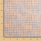Seersucker Baumwolle Mini Square Beige - Ribes y Casals