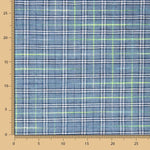 Seersucker Baumwolle Mini Square Blau - Ribes y Casals