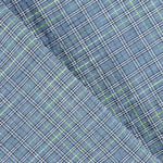 Seersucker Baumwolle Mini Square Blau - Ribes y Casals