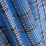 Baumwolle kariert Blau Medium - Ribes y Casals