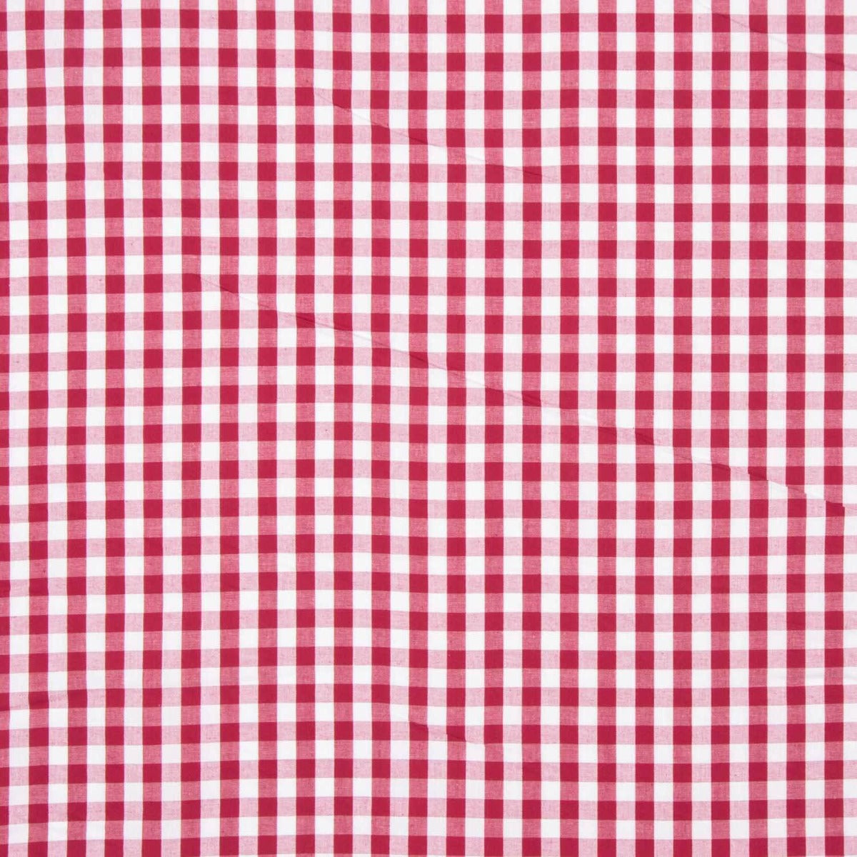 Baumwoll-Popeline kariert Baumwoll-Popeline Maxi Bordeaux - Ribes y Casals