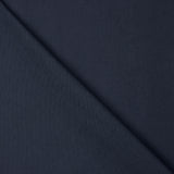 Reststück Köper aus Baumwolle, dehnbar, marineblau – verschiedene Maße x Breite 130 cm - Ribes y Casals