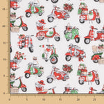Vespas Italia Bedruckte Baumwolle - Ribes y Casals