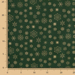 Baumwollsterne Grün Multi Gold - Ribes y Casals