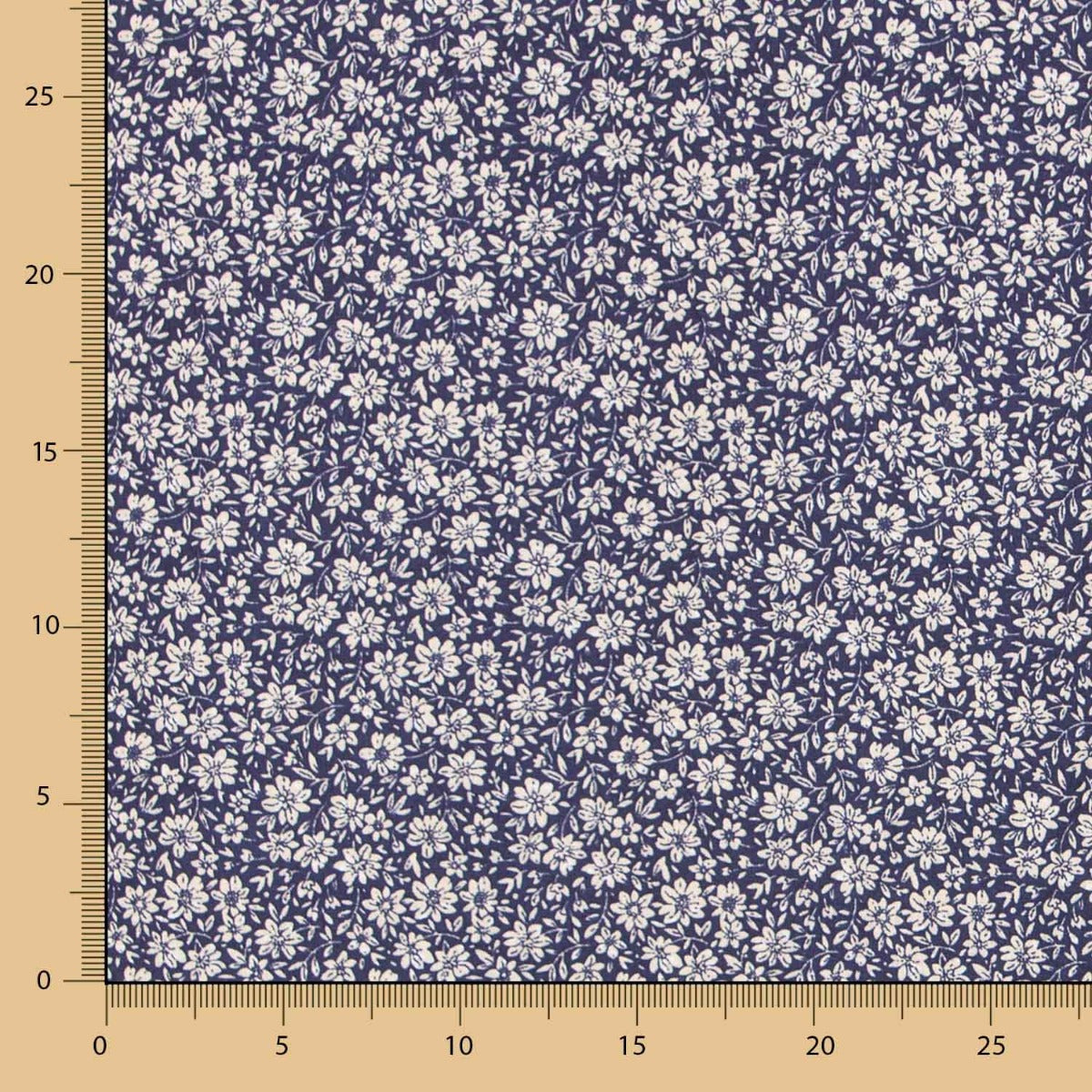 Marineblaue Baumwollblume - Ribes y Casals