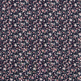 Baumwolle Romantische Blume Navy - Ribes y Casals