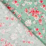 Baumwolle Floral Mintgrün - Ribes y Casals