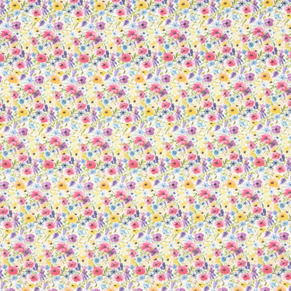 Batiste Baumwolle Aquarell Wild - Ribes y Casals