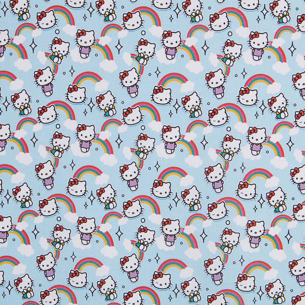 Hello Kitty Baumwolle Blau - Ribes y Casals