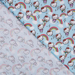 Hello Kitty Baumwolle Blau - Ribes y Casals