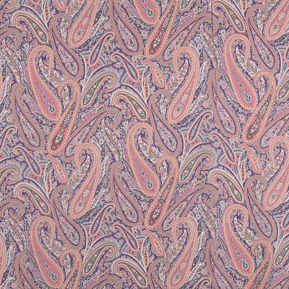 Paisley Park Cotton Tana Lawn Liberty lila - Ribes y Casals