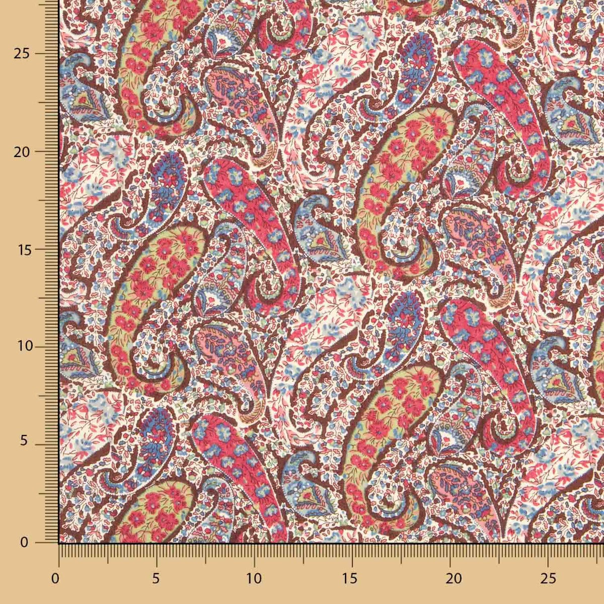 Liberty Fabrics Tana Lawn® Cashmere Browns - Ribes y Casals