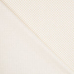Baumwolle Baumwolle Polka Dots Ecru Gold - Ribes y Casals