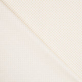Baumwolle Baumwolle Polka Dots Ecru Gold - Ribes y Casals
