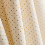 Baumwolle Baumwolle Polka Dots Ecru Gold - Ribes y Casals