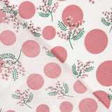 Popeline Baumwolle Blumen Japan Rosa - Ribes y Casals