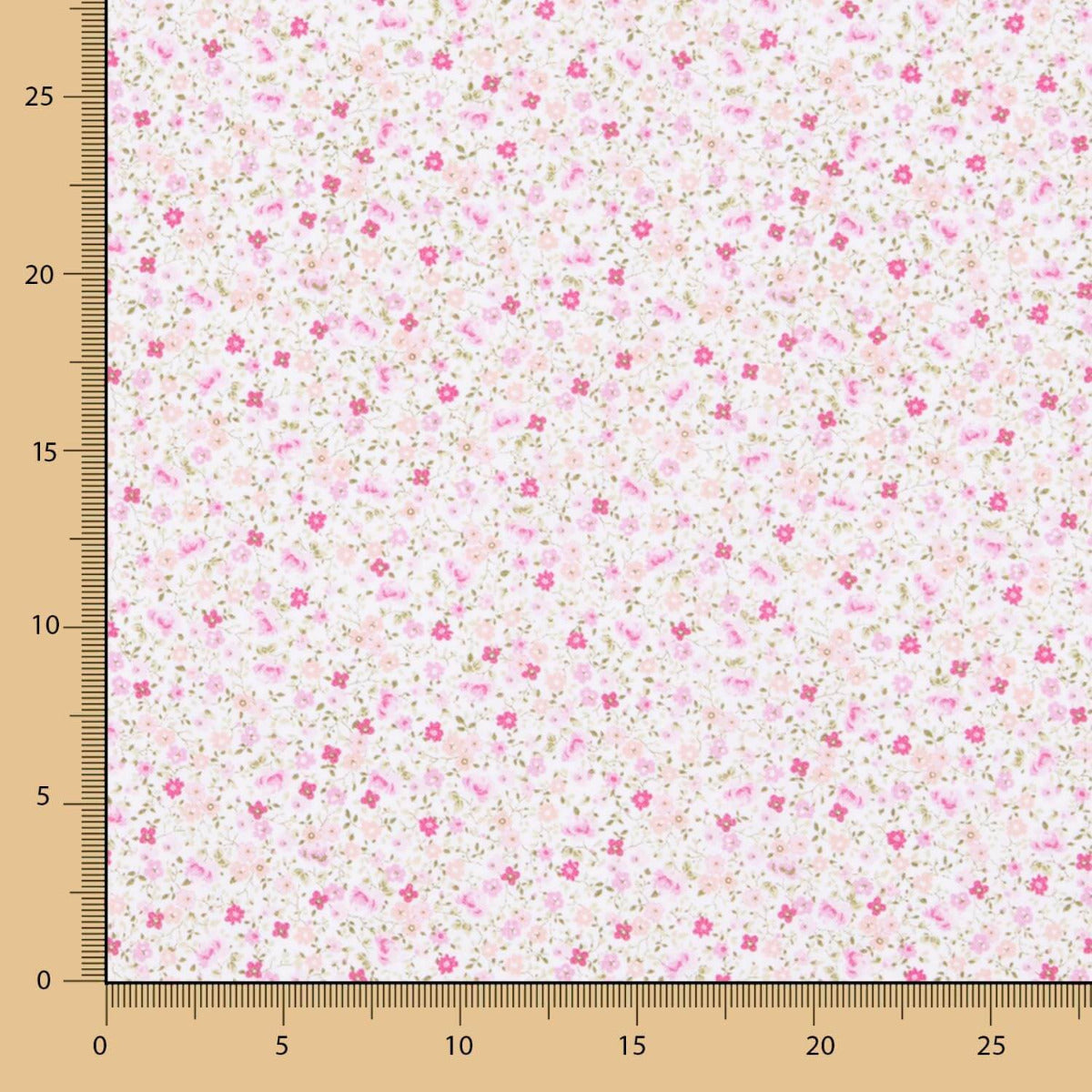 Bio-Baumwoll-Popeline Iris Pink - Ribes y Casals