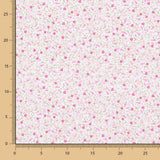 Bio-Baumwoll-Popeline Iris Pink - Ribes y Casals