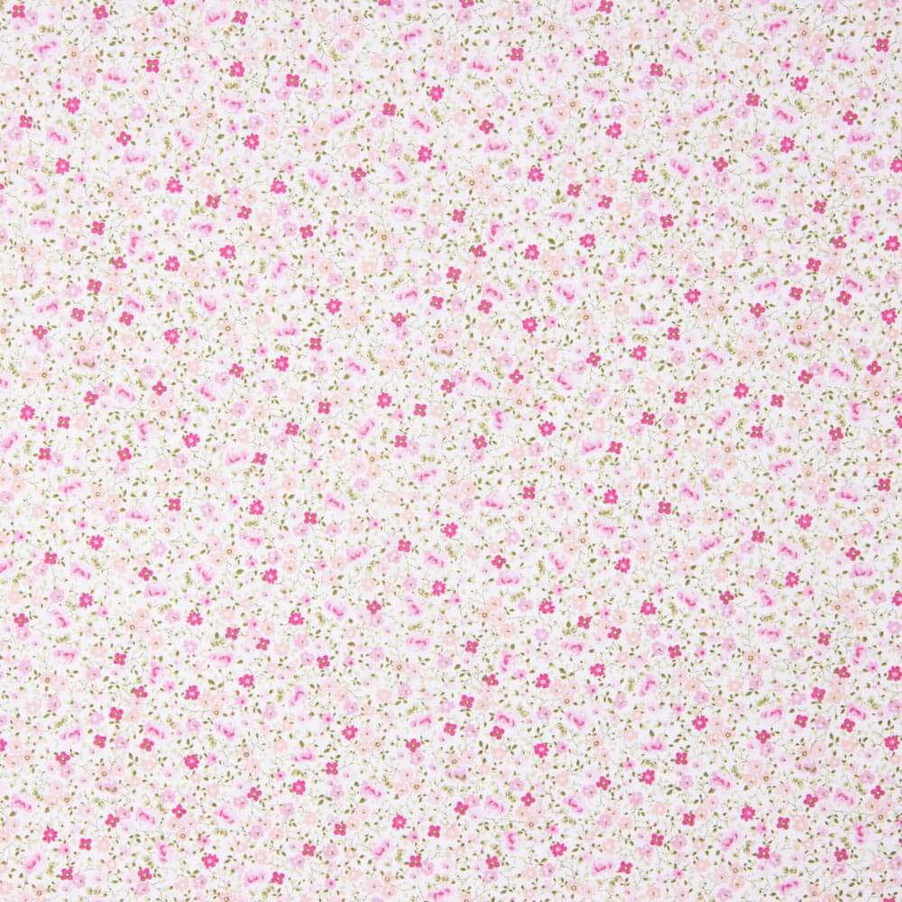 Bio-Baumwoll-Popeline Iris Pink - Ribes y Casals