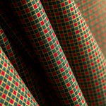 Weihnachten Grün Gold Kariert Baumwolle - Ribes y Casals
