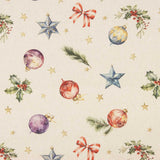 Cuya Cotton Canvas Stoff Weihnachten Enchanted - Breite 160 cm - Ribes y Casals
