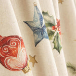 Cuya Cotton Canvas Stoff Weihnachten Enchanted - Breite 160 cm - Ribes y Casals