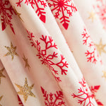 Weihnachten Baumwolle Baumwolle Golden Stars Ecru - Ribes y Casals