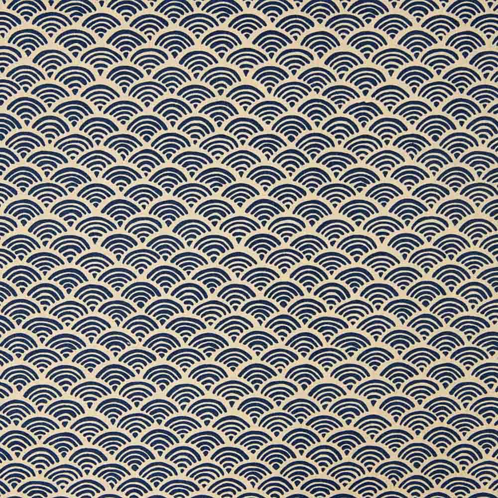 Patchwork Baumwolle Meereswellen - Ribes y Casals