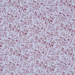Cotton Oxford Floral Maroon - Ribes y Casals