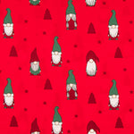 Weihnachtsmann Wichtel aus Baumwolle Rot - Ribes y Casals