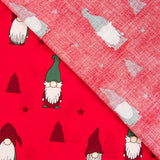Weihnachtsmann Wichtel aus Baumwolle Rot - Ribes y Casals