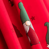 Weihnachtsmann Wichtel aus Baumwolle Rot - Ribes y Casals