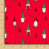Weihnachtsmann Wichtel aus Baumwolle Rot - Ribes y Casals